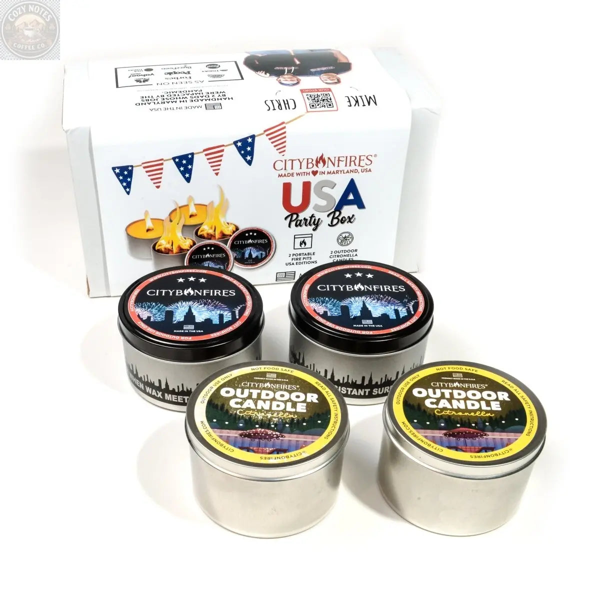 USA Party Box City Bonfires