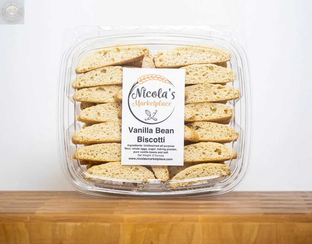 Vanilla Bean Biscotti ~ Not Your Average Biscotti Softer Texture Nicola's Marketplace