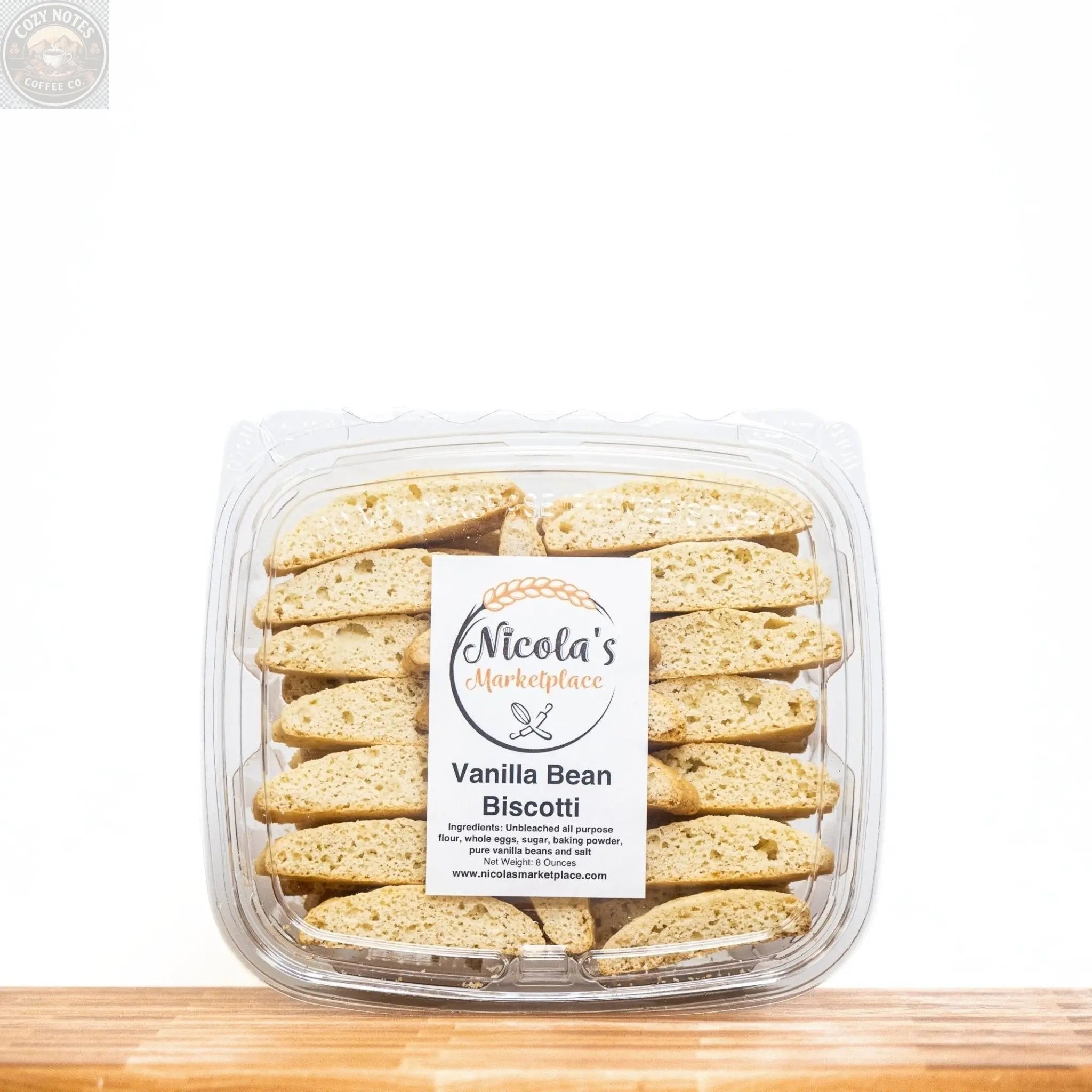 Vanilla Bean Biscotti ~ Not Your Average Biscotti Softer Texture Nicola's Marketplace