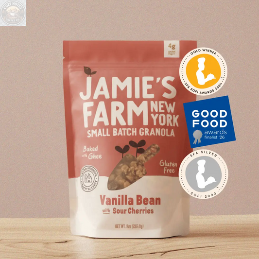 Vanilla Bean Granola with Sour Cherries Jamie’s Farm