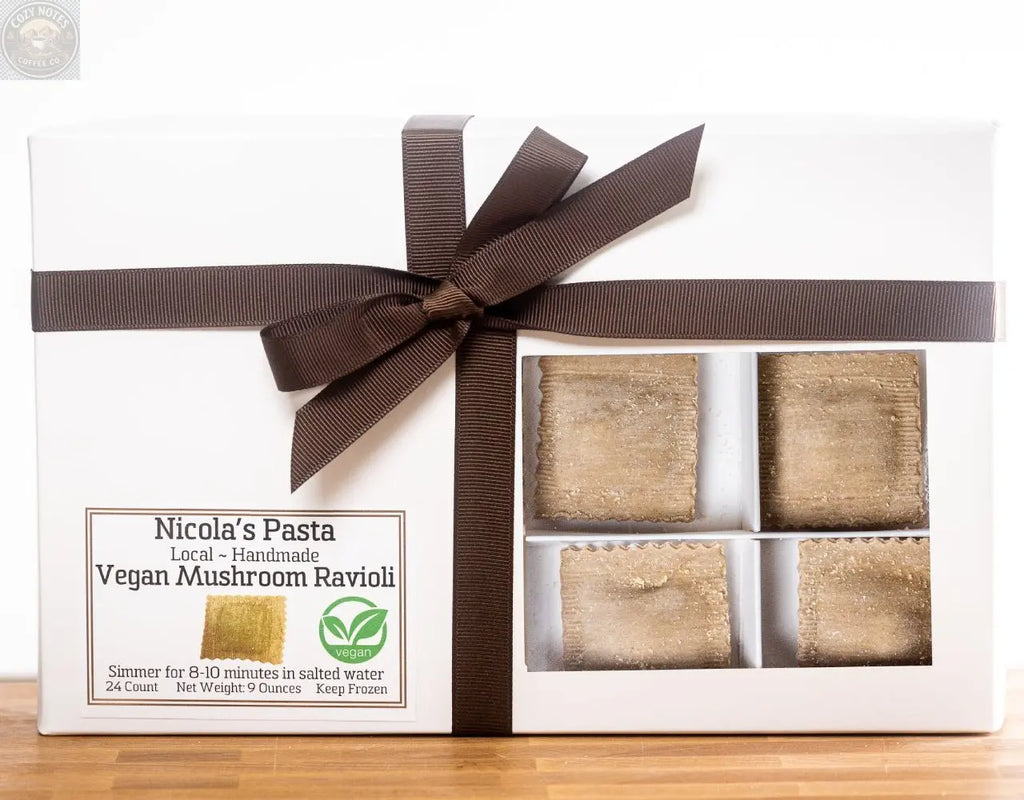 Vegan Mushroom Ravioli Nicola's Marketplace