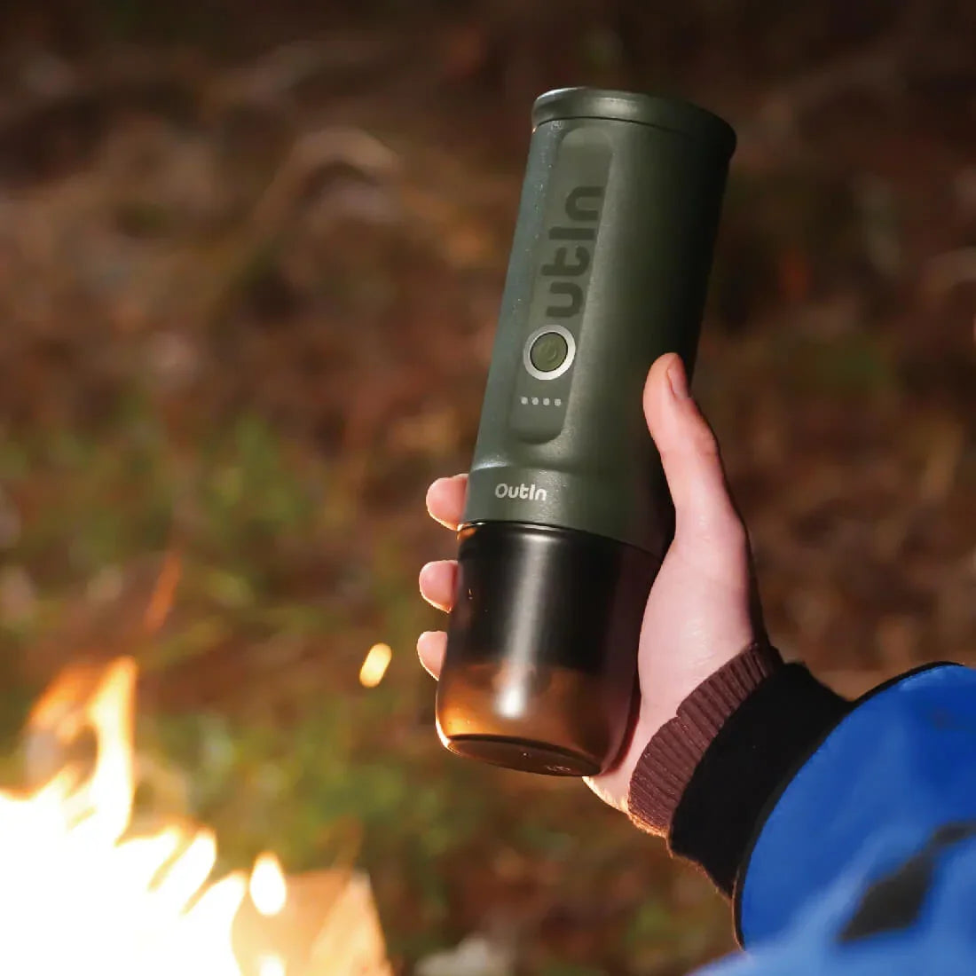 OutIn Nano Espresso Maker — Forest Green