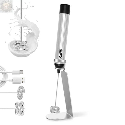 Handheld Milk Frother (USB Rechargeable), KF6022 Kaffe Products