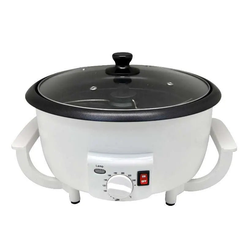White Electric Coffee Roasting Machine