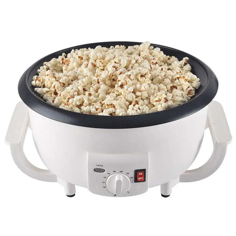 White Electric Coffee Roasting Machine